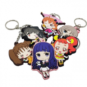 The Cute and Quirky PVC Rubber Doll Keychains