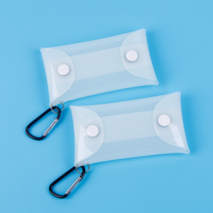 coin purse plastic -Plastic coin holder-Coin holder doubles as a key chain