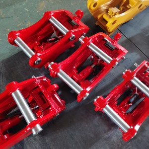 Construction Machinery Excavator Bucket Mechanical Quick Hitch Coupler for 5-9 ton Excavator