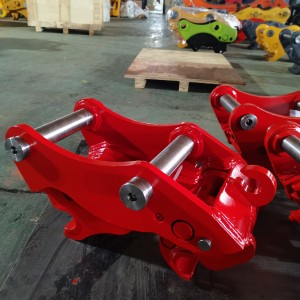Construction Machinery Excavator Bucket Mechanical Quick Hitch Coupler for 5-9 ton Excavator