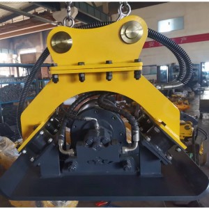 ການຂຸດເຈາະຂະຫນາດນ້ອຍ Mounted Hydraulic Mini Vibrator Plate Compactor ສໍາລັບການຂາຍແຜ່ນ vibratory hydraulic