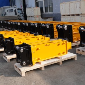 DHG OEM toptype hydraulische hamerbreker voor graafmachine van 1-45 ton