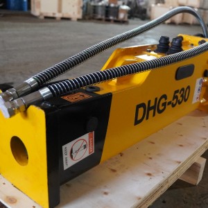 DHG veleprodajno bagersko kladivo z utišanim hidravličnim kladivom