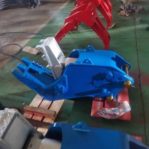 Gravemaskine Pulverizer Knuser til Betonknusning med Speed ​​Valve Suit Caterpillar Gravemaskine