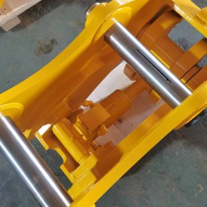 Cuplaj de cuplare rapidă pentru excavator de oțel de culoare personalizată OEM Q355B pentru excavator de 12-18 tone