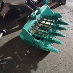 DHG gravemaskin roterende skjelettbøtte Roterende siktbøtte til salgs