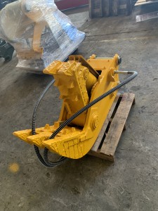OEM ngaropéa DHG Excavator Attachment Crusher pikeun 5-8 ton Excavatort