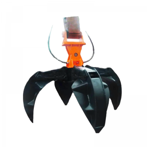 Hydraulický drapák DHG 360 stupňový pomarančový drapák pre rýpadlá