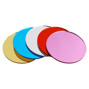 Round Acrylic Mirror Sheets Wholesale/Colored Acrylic Mirror Circle