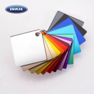 Hot sale Customized Color Thickness and Size Acrylic Mirror Sheet with Protective Back Coat for Decoration or Craft