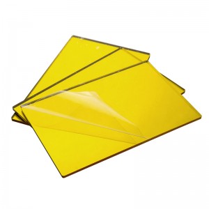 Yellow Mirror Acrylic Sheet, Colored Mirror Acrylic Sheets