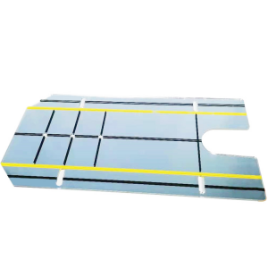 Silver Acrylic Mirror Sheet Cut-to-Size for Portable Golf Putting Mirror Training Alignment Practice Aid Accessories
