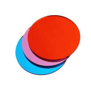 Round Acrylic Mirror Sheets Wholesale/Colored Acrylic Mirror Circle