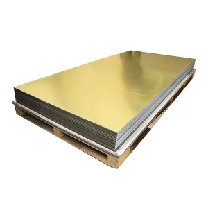 1220 x 2440 Large Mirror Sheet Color Gold Plastic Mirror Sheet