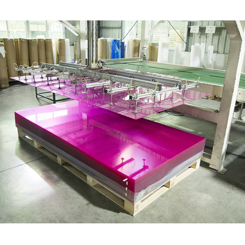 Pink Color Acrylic Sheets 