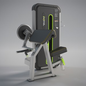 Special Design for China Gym Equipment DHZ Fitness Strength Seated Biceps Curl Machine