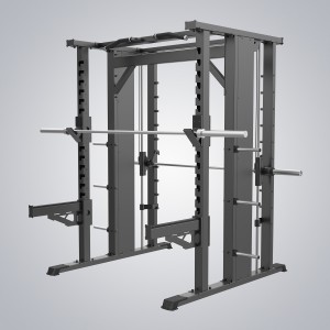 18 Years Factory China Power Rack Multifunctional Power Cage Squat Rack with Weight Lifting Training Gym Smith Machine