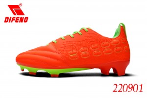 DIFENO Adult low-top long-staple football grass shoes Youth lace-up sports football shoes Leisure outdoor tight natural turf