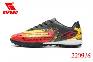 DIFENO Low-top short-staple football shoes, lacing football boots with nails, suitable for men/women’s football shoes, artificial turf exhibition shoes