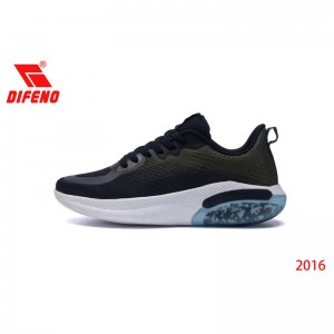 Difeno Sneakers Fashion Lightweight Casual Walking Shoes Knit Mesh Slip On Sneakers for Running Sports Jogging Gym