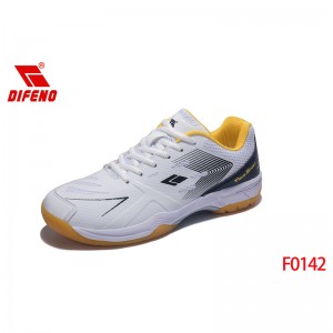 Hot Sale for Courtking2 Badminton Shoes - Difeno Tennis Shoes with Arch Support All Court Badminton Shoes Pickleball Shoes Breathable Lightweight Table Tennis Shoes – Difeno
