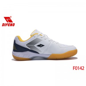Difeno Tennis Shoes with Arch Support All Court Badminton Shoes Pickleball Shoes Breathable Lightweight Table Tennis Shoes