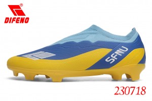 DIFENO Soccer Cleats for Mens,Turf Soccer Shoes Indoor Footall Cleats, High Ankle TF FG Football Boots Wide Training Sneaker