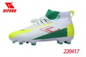DIFENO High top football shoes, broken nails, long nails, anti-skid, wear-resistant, wrapped shoes for game training