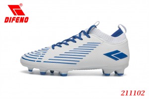 DIFENO Football shoes breathable, shock-absorbing, anti-skid, game turf nails, broken nails, artificial grass training, sports leather for five people