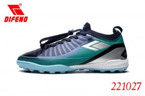 DIFENO Low-top football shoelace short nail lacing sports shoes are anti-skid and wear-resistant, suitable for men/women’s training shoes