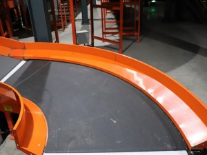 Turning Belt Conveyor For Express /Ecomerce/3Pl/Warehouse