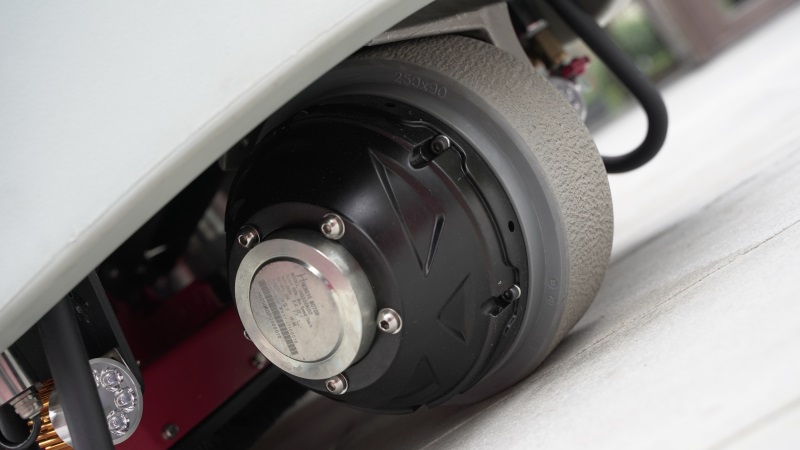 This mini electric street sweeper costs less than a lawn mower