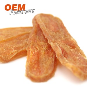 100% Natural Dried Chicken Chip Healthy Pet Treats Wholesale and OEM