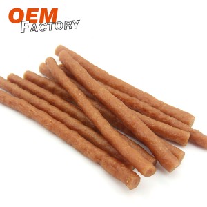 100% Natural Chicken Stick Healthiest Dry Dog Treats Wholesale and OEM
