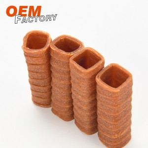Hollow and Screwed Dental Care Bone with Chicken Dog Chews For Teeth Wholesale and OEM