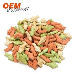 Chicken and Catnip and Tuna Fish Shape Cat Biscuits Wholesale and OEM