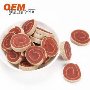 Chicken and Cod Roll Wholesale and OEM Dog Treats Supplier