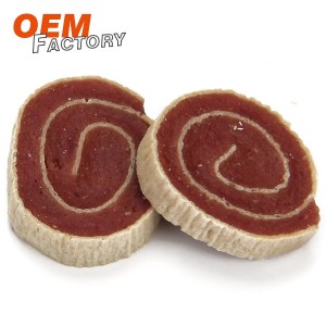 Double Duck and Cod Sushi Rolls Dog Treats нийлүүлэгчийн бөөний худалдаа болон OEM