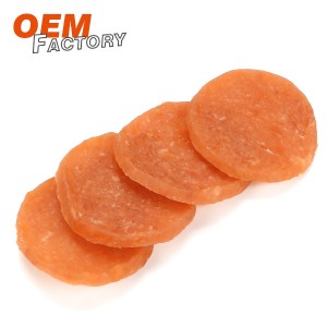 Pure Chicken Ring Natural and Organic Dried Dog Treats Wholesale and OEM