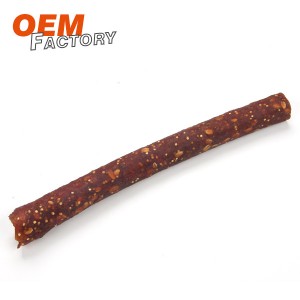 Popcorn Sticks with Duck with Oats and Chia Seed Chew Sticks For Dogs Wholesale and OEM