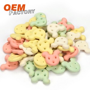 Yummy Bear shape Biscuit OEM ug Wholesale Dog Biscuits