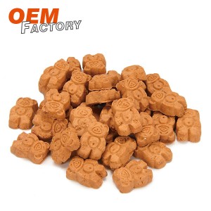Avocado and Carrot and Cranberry and Pumpkin Bear Shape Dog Treats Factory Wholesale Dog Biscuits