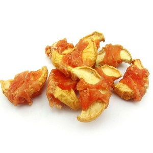 DDC-49 Chips di mela attorcigliate da Chicken Bulk Acquista dolcetti per cani