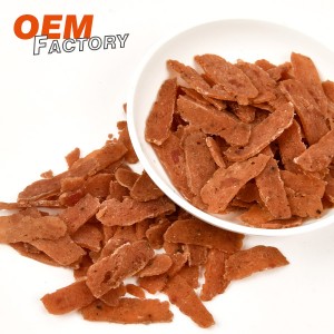 Fresh and Healthy Salmon Chips OEM Best Treats For Kittens