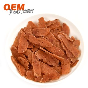 Fresh and Healthy Salmon Chips OEM Best Treats For Kittens