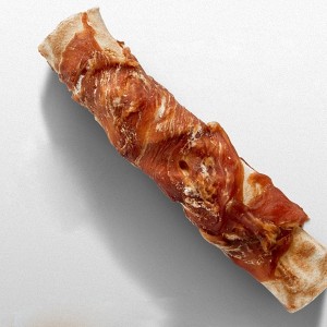DDC-18 33 ס"מ Porkhide Stick שזור עוף פינוקי כלבים טבעיים סיטונאי דל שומן פינוקי כלבים יצרן