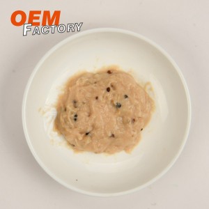 Mažos kainos vištiena su kvinoja šlapių kačių užkandžių tiekėjų gamykla, „Nutritional Balance“ kačių skanėstai šunims