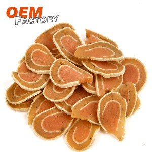 Delicious Chicken and Egg Yolk with Cod OEM Cat Treats Wholesale and Supplier