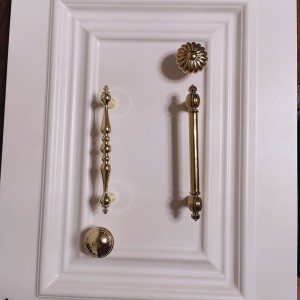 Stainless steel Brass Metal Hardware Furniture Door Pull Handle Gold Cabinet T Bar Handles