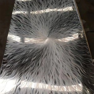 3D Laser Stainless Steel Sheet